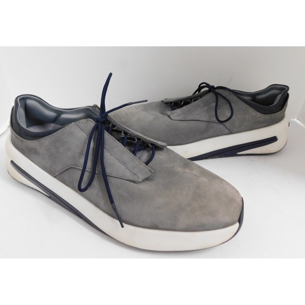 Wolf & Shepherd SuperCrossover Fair Men's Sneakers Storm White Suede sz 13